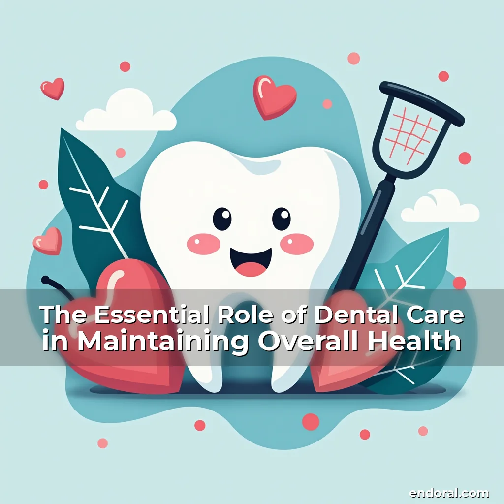 Read more about the article The Essential Role of Dental Care in Maintaining Overall Health