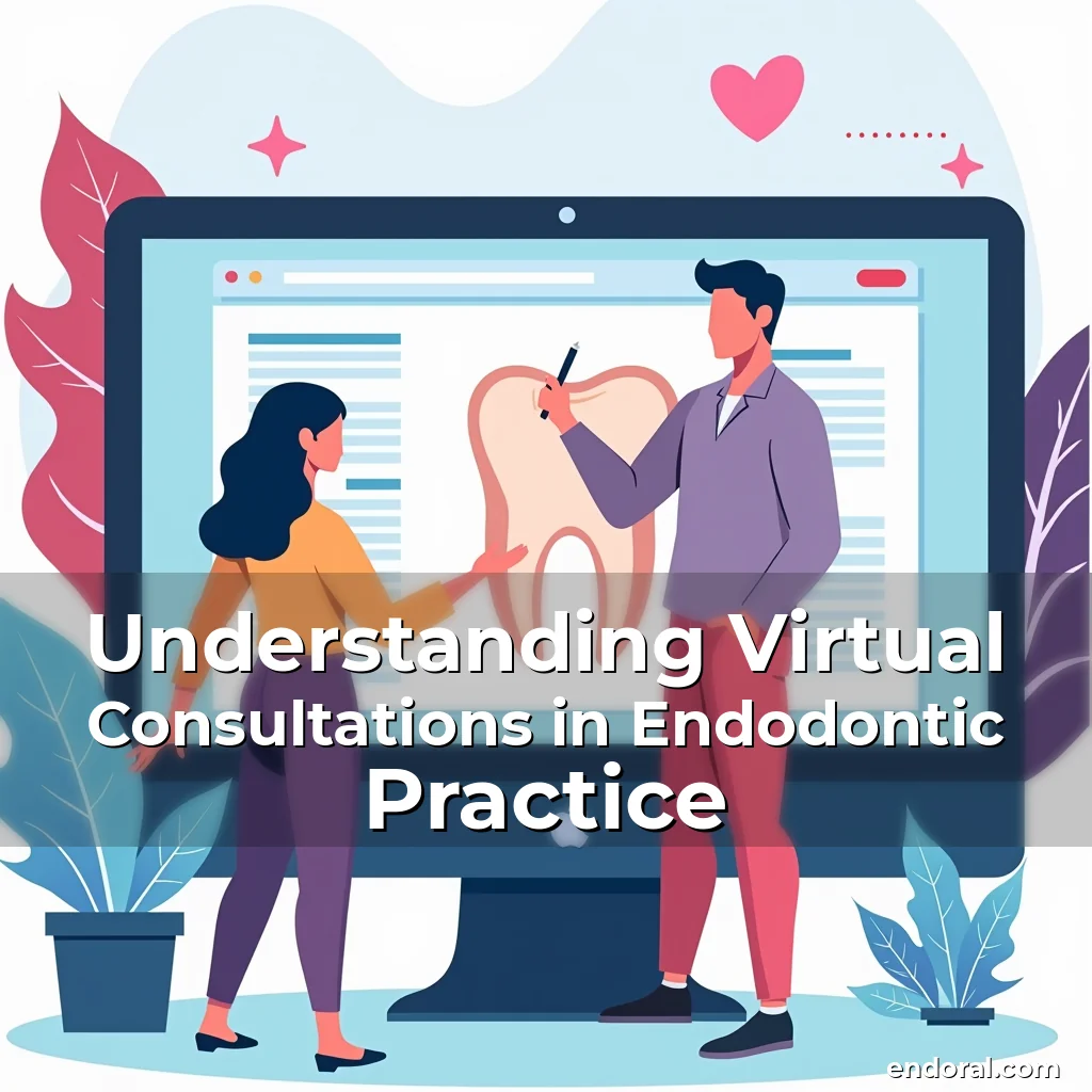 Read more about the article Understanding Virtual Consultations in Endodontic Practice