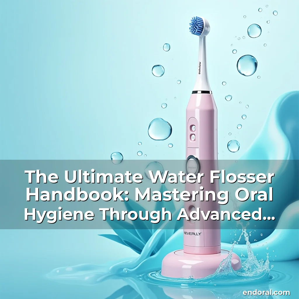 Read more about the article The Ultimate Water Flosser Handbook: Mastering Oral Hygiene Through Advanced Dental Technology