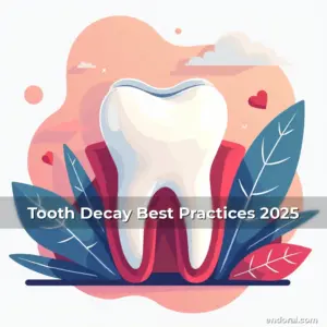 Artistic representation for Tooth Decay Best Practices 2025