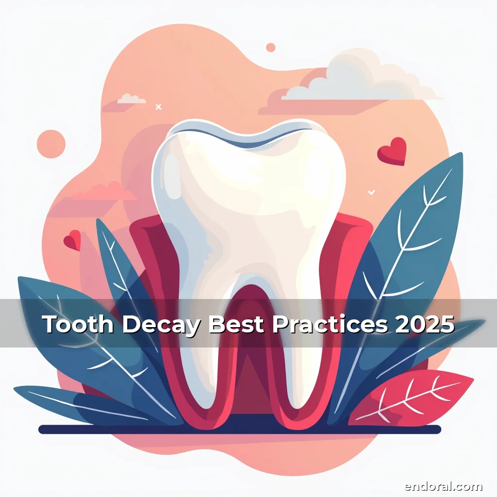 Artistic representation for Tooth Decay Best Practices 2025