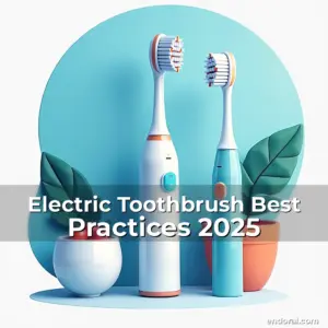Artistic representation for Electric Toothbrush Best Practices 2025