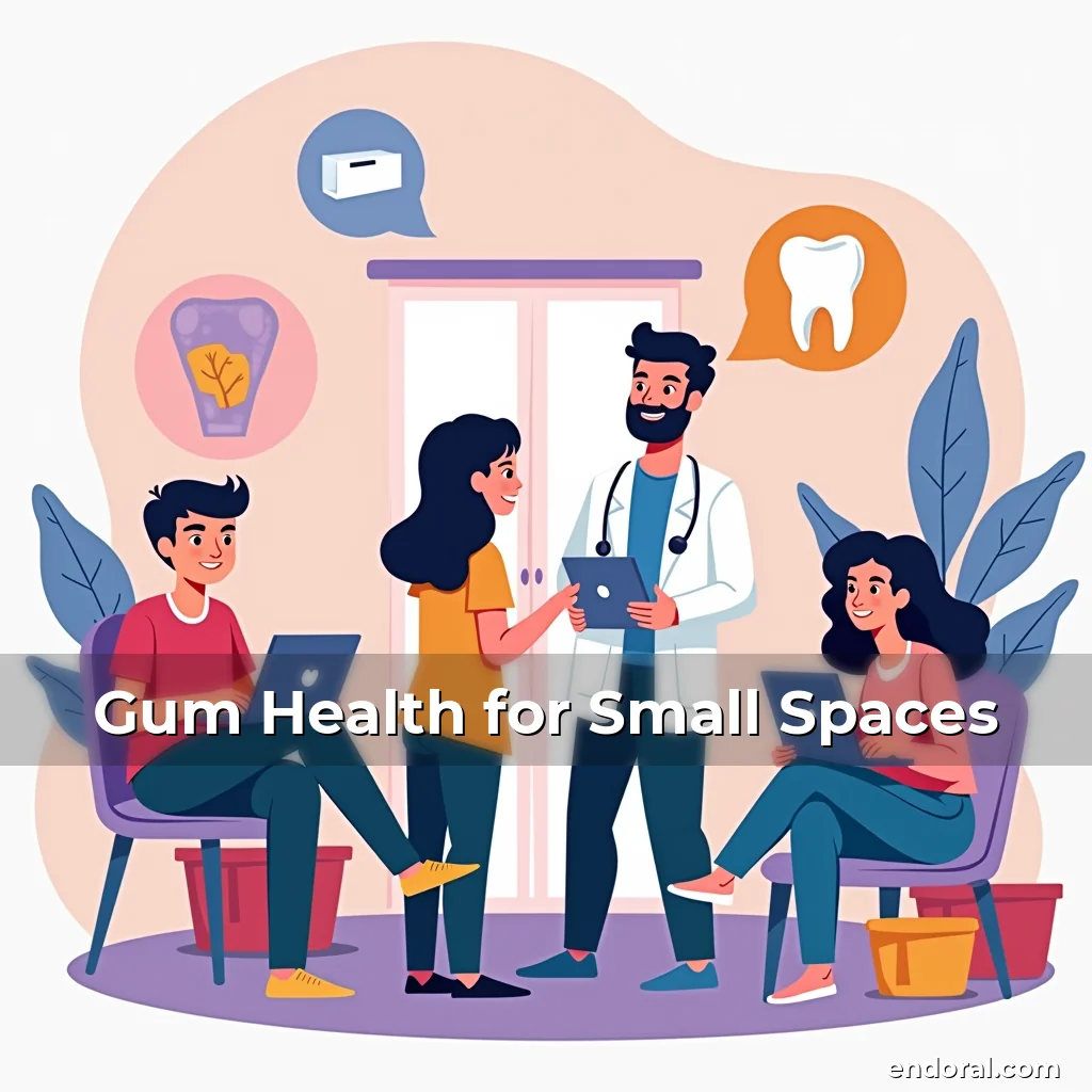 Artistic representation for Gum Health for Small Spaces