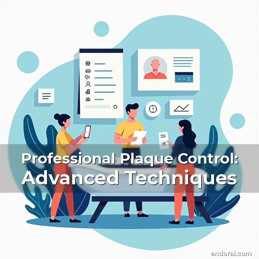 Artistic representation for Professional Plaque Control: Advanced Techniques