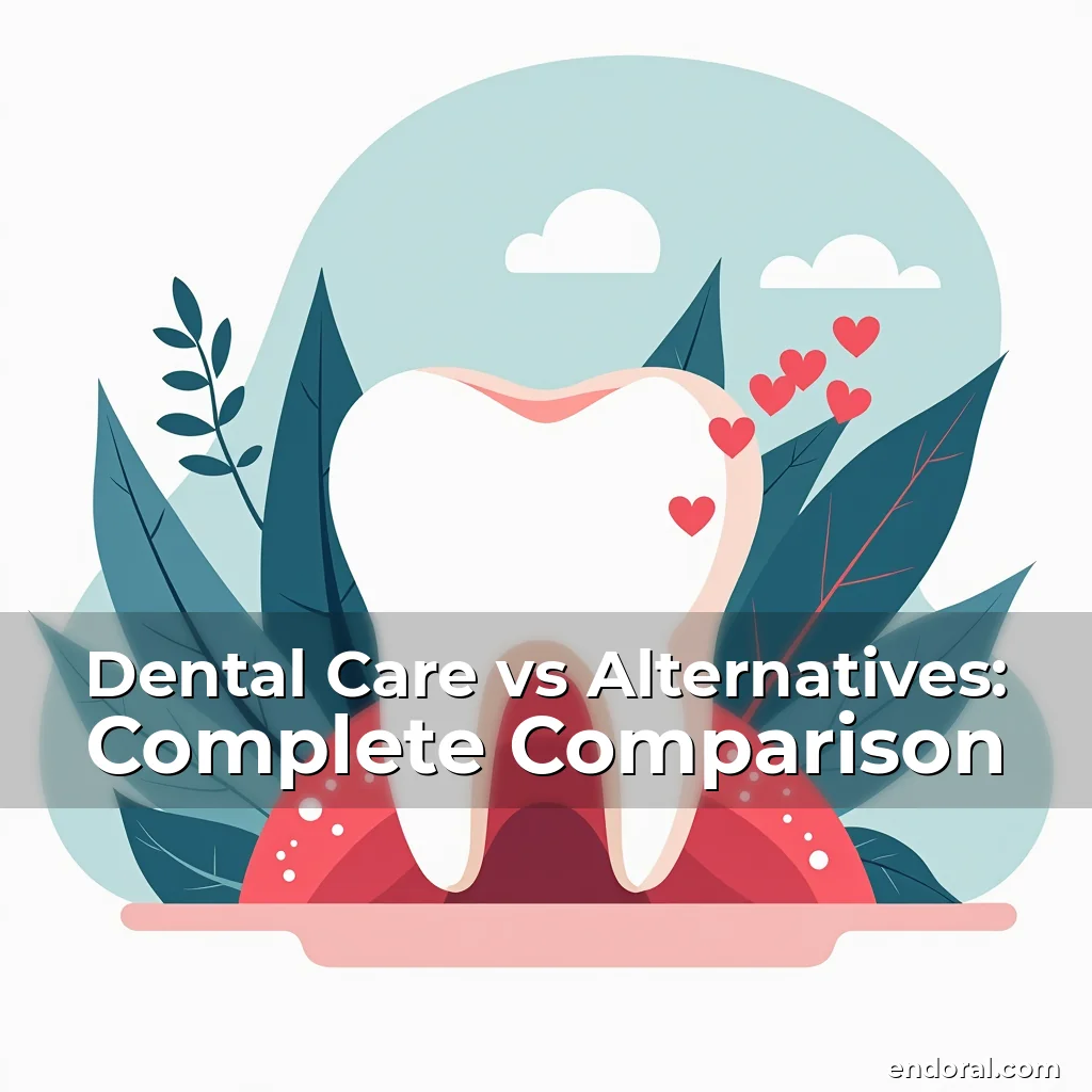 Artistic representation for Dental Care vs Alternatives: Complete Comparison