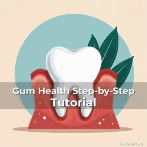 Artistic representation for Gum Health Step-by-Step Tutorial