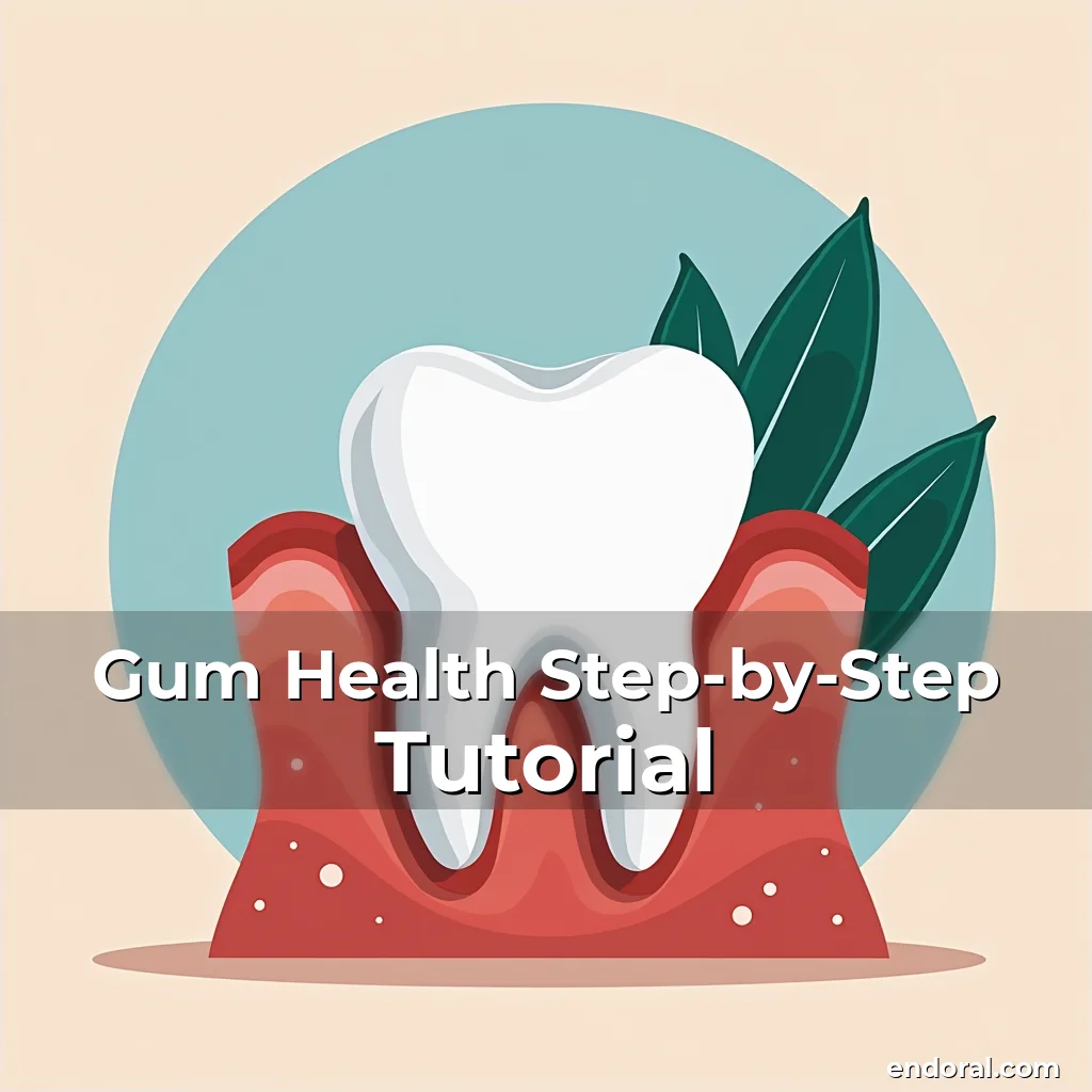 Artistic representation for Gum Health Step-by-Step Tutorial
