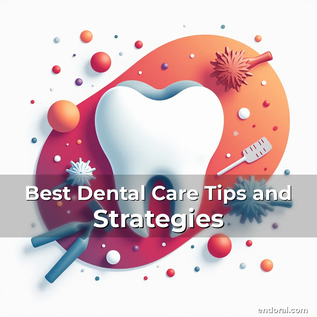 Artistic representation for Best Dental Care Tips and Strategies