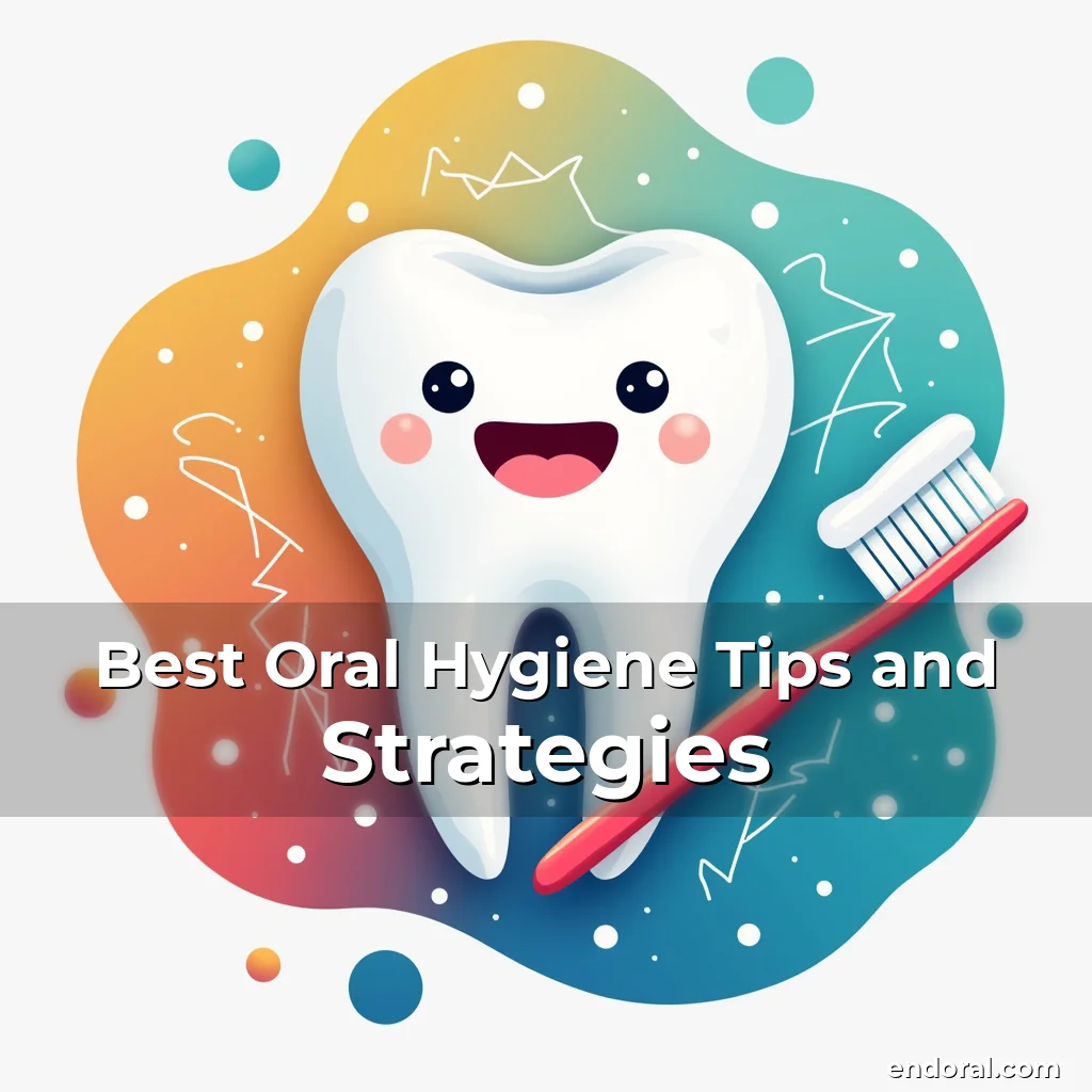 Artistic representation for Best Oral Hygiene Tips and Strategies