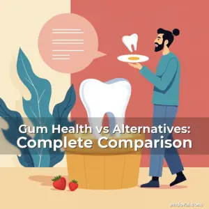 Artistic representation for Gum Health vs Alternatives: Complete Comparison