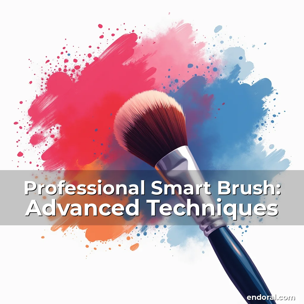 Artistic representation for Professional Smart Brush: Advanced Techniques