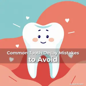 Artistic representation for Common Tooth Decay Mistakes to Avoid