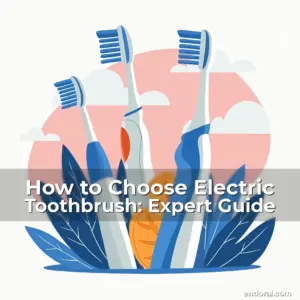 Artistic representation for How to Choose Electric Toothbrush: Expert Guide