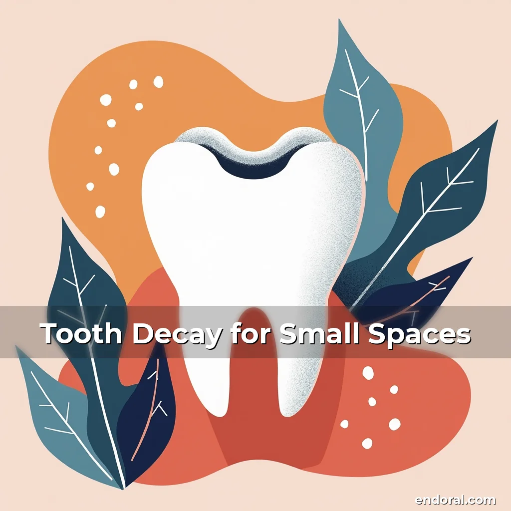 Artistic representation for Tooth Decay for Small Spaces