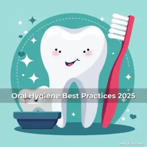 Artistic representation for Oral Hygiene Best Practices 2025