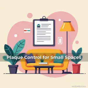 Artistic representation for Plaque Control for Small Spaces