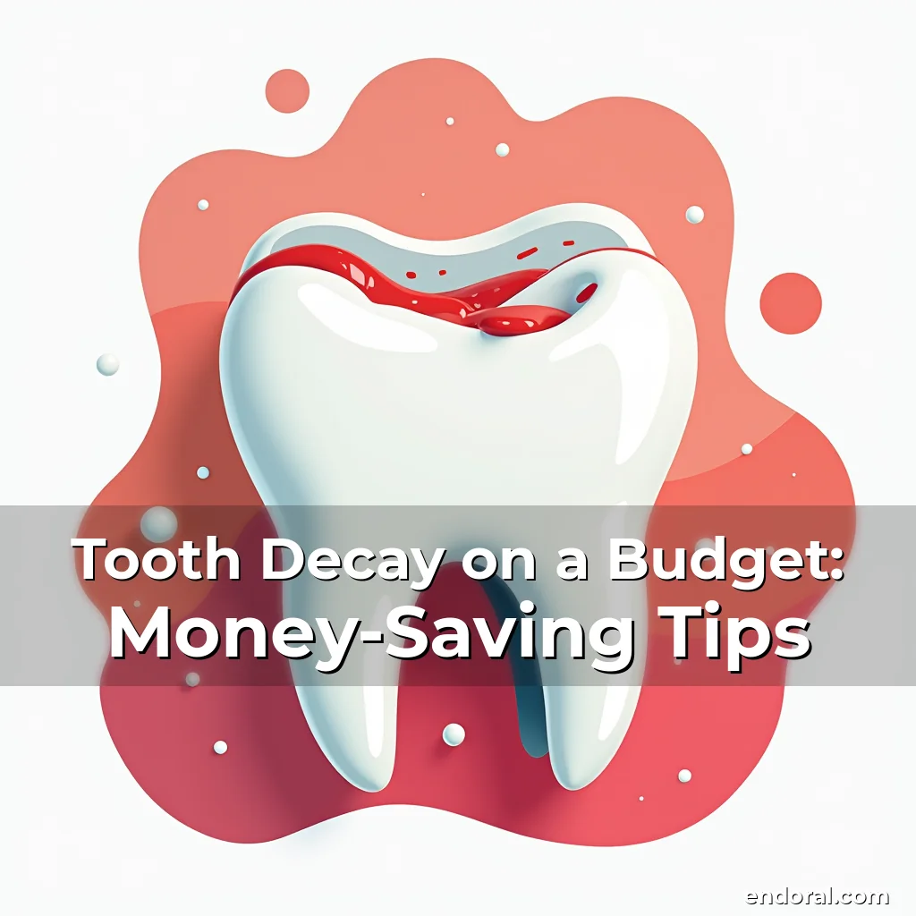 Artistic representation for Tooth Decay on a Budget: Money-Saving Tips