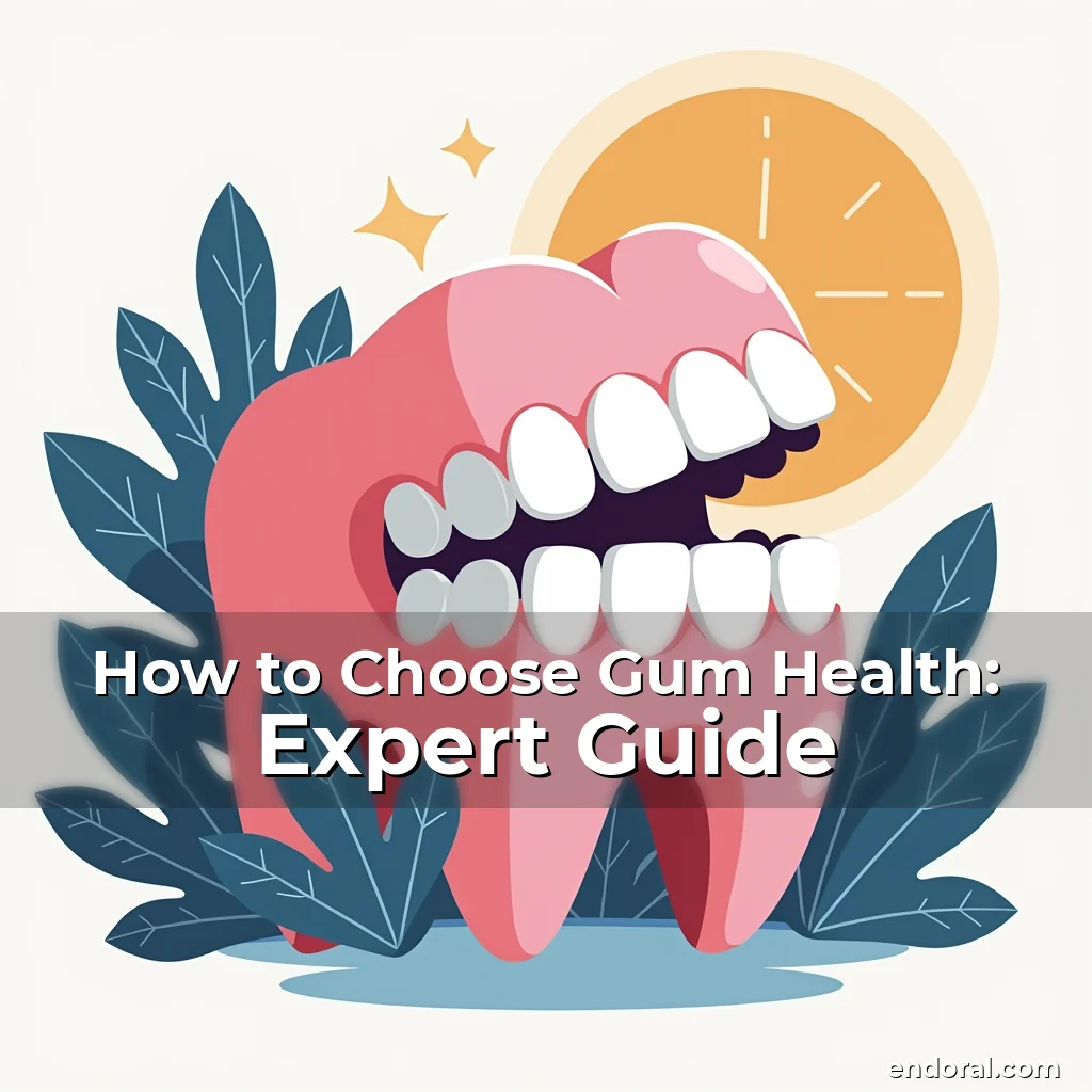 Artistic representation for How to Choose Gum Health: Expert Guide