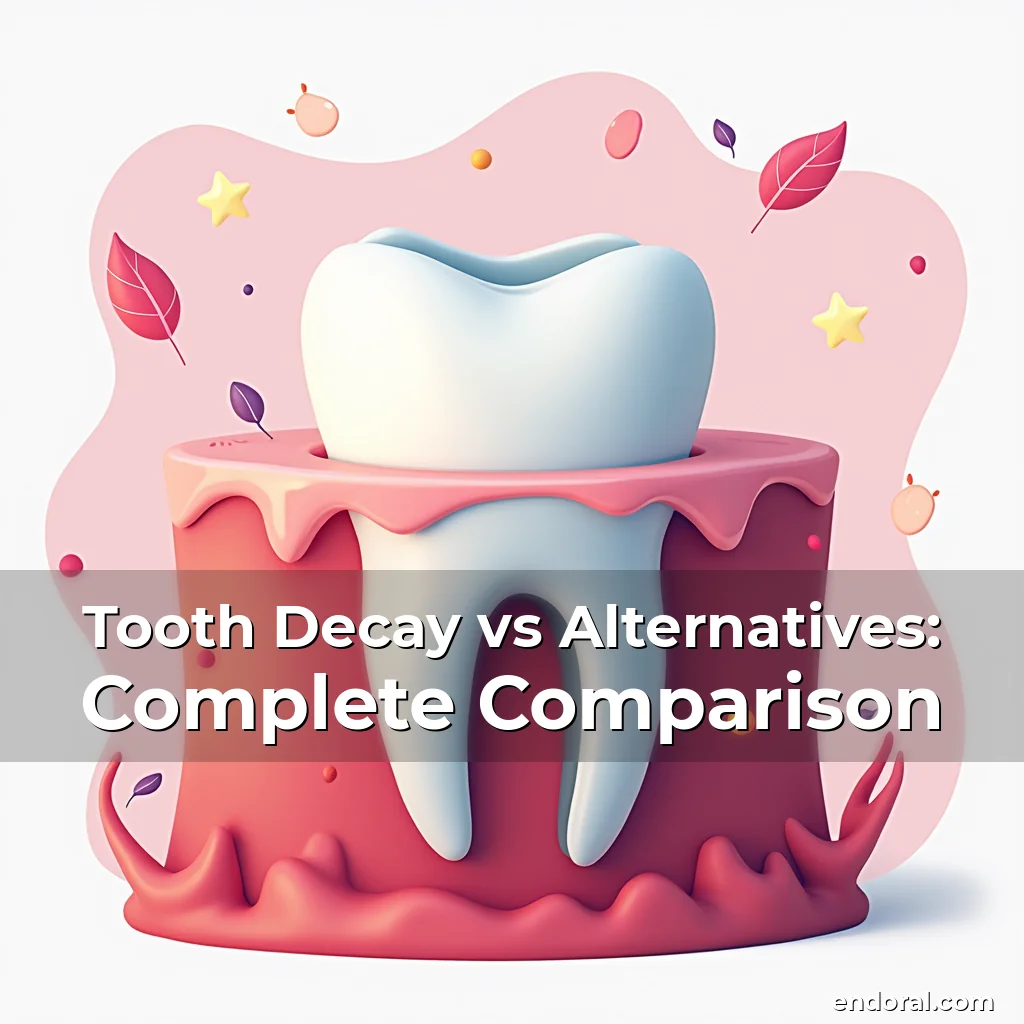 Artistic representation for Tooth Decay vs Alternatives: Complete Comparison