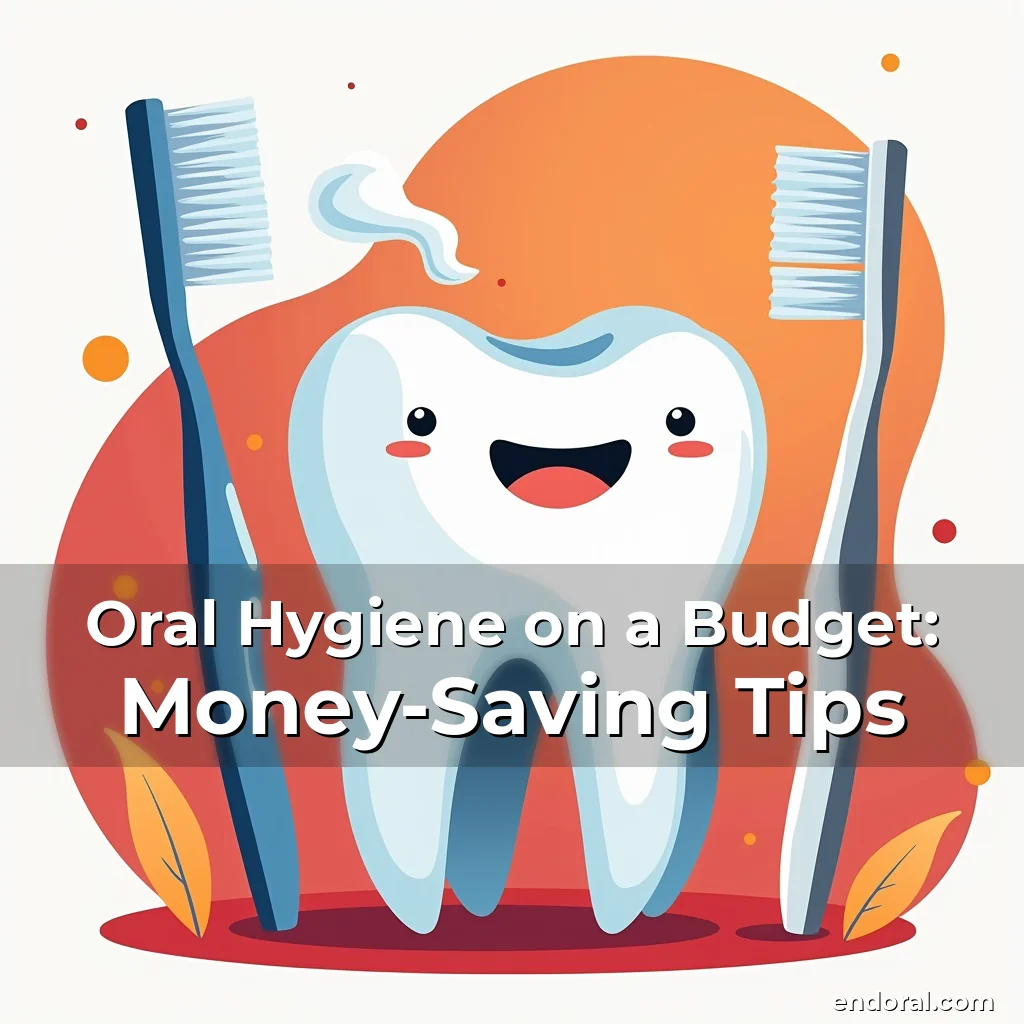 Artistic representation for Oral Hygiene on a Budget: Money-Saving Tips